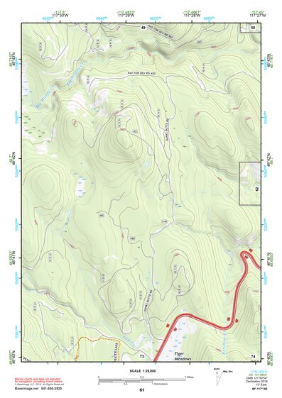 48117NE Page 61 Colville Topo Preview 1