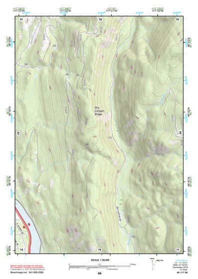 48117NE Page 64 Colville Topo Preview 1