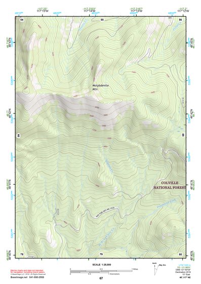48117NE Page 67 Colville Topo Preview 1