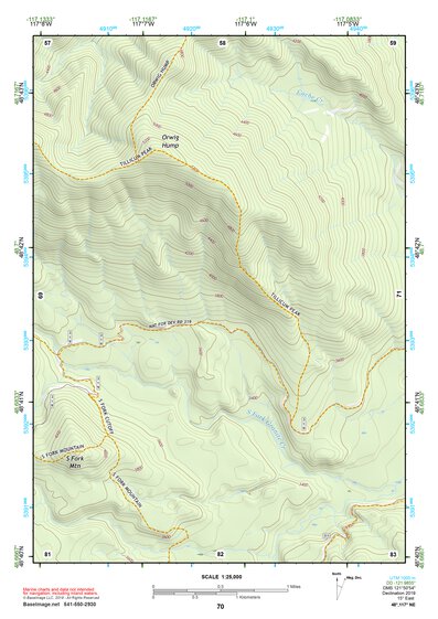 48117NE Page 70 Colville Topo Preview 1