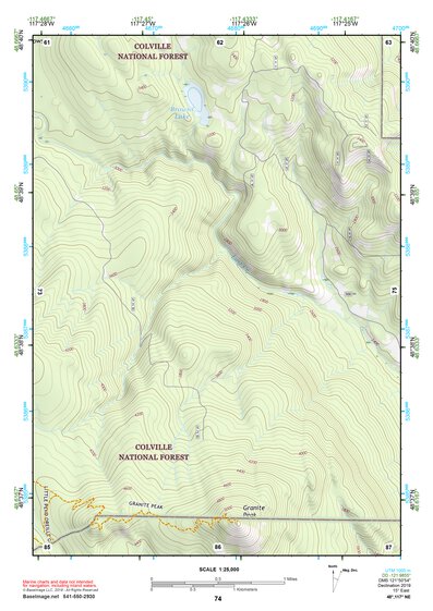 48117NE Page 74 Colville Topo Preview 1