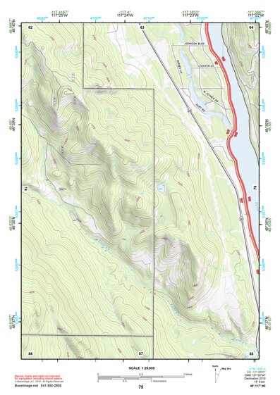 48117NE Page 75 Colville Topo Preview 1