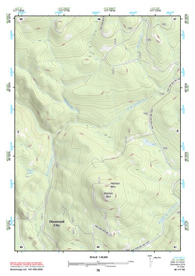 48117NE Page 78 Colville Topo Preview 1