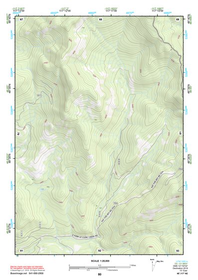 48117NE Page 80 Colville Topo Preview 1