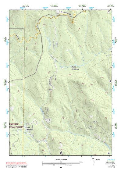 48117NE Page 85 Colville Topo Preview 1