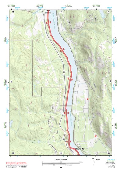 48117NE Page 88 Colville Topo Preview 1