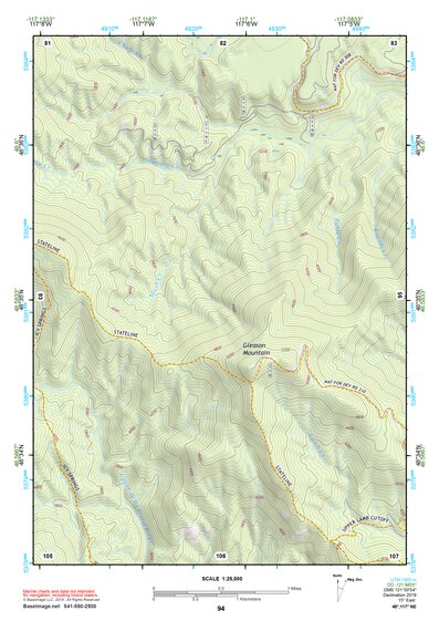 48117NE Page 94 Colville Topo Preview 1