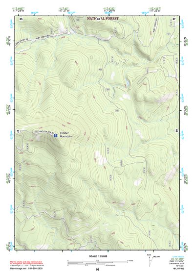 48117NE Page 98 Colville Topo Preview 1