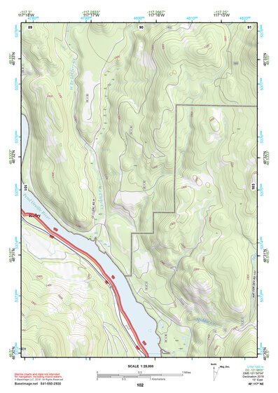 48117NE Page 102 Colville Topo Preview 1