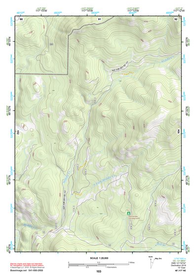 48117NE Page 103 Colville Topo Preview 1