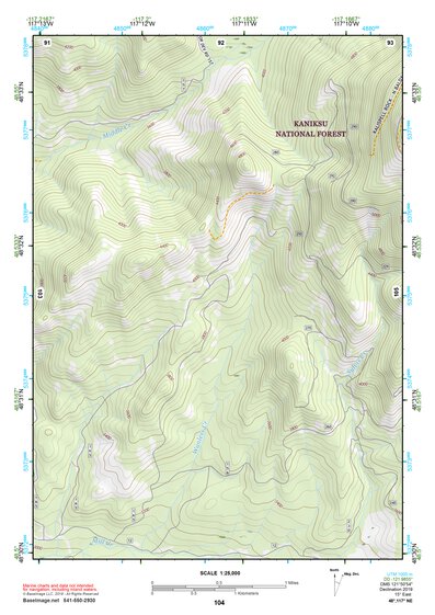 48117NE Page 104 Colville Topo Preview 1