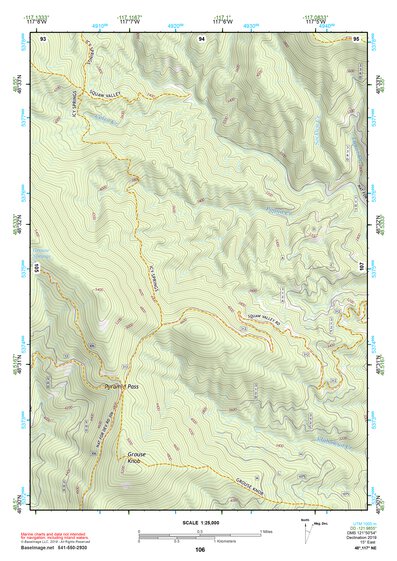 48117NE Page 106 Colville Topo Preview 1