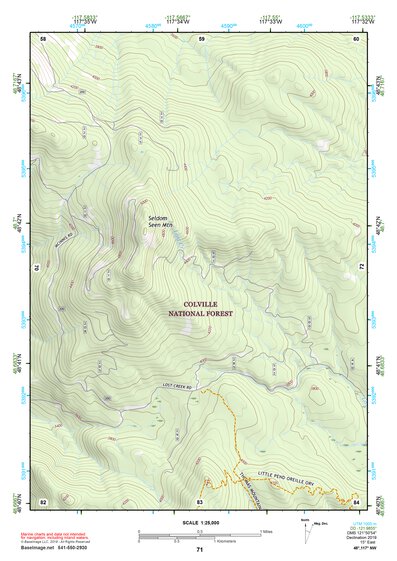 48117NW Page 71 Colville Topo Preview 1