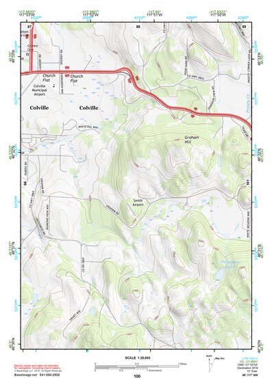 48117NW Page 100 Colville Topo Preview 1