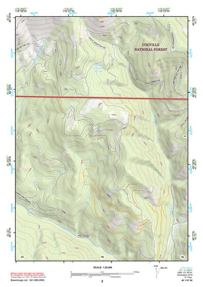 48118SE Page 2 Nespelem Topo Preview 1