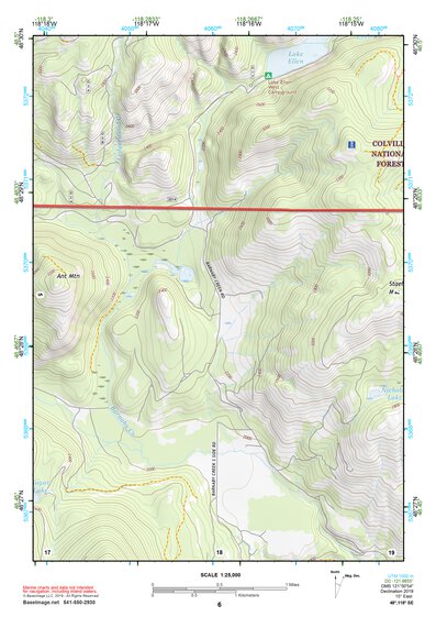 48118SE Page 6 Nespelem Topo Preview 1