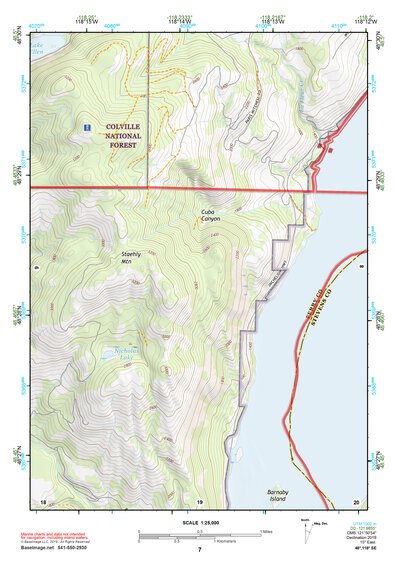 48118SE Page 7 Nespelem Topo Preview 1
