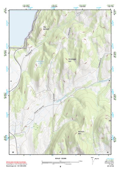 48118SE Page 9 Nespelem Topo Preview 1
