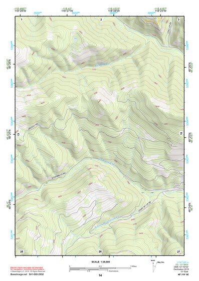 48118SE Page 14 Nespelem Topo Preview 1