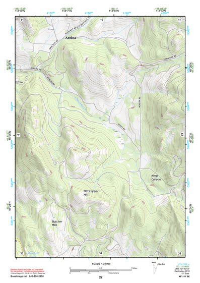 48118SE Page 22 Nespelem Topo Preview 1