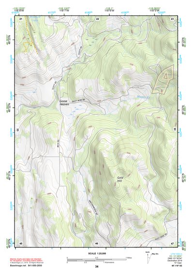 48118SE Page 34 Nespelem Topo Preview 1