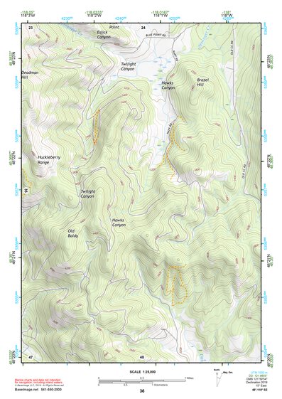 48118SE Page 36 Nespelem Topo Preview 1