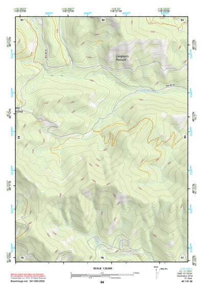 48118SE Page 64 Nespelem Topo Preview 1