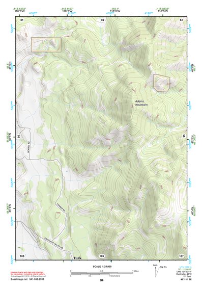 48118SE Page 94 Nespelem Topo Preview 1