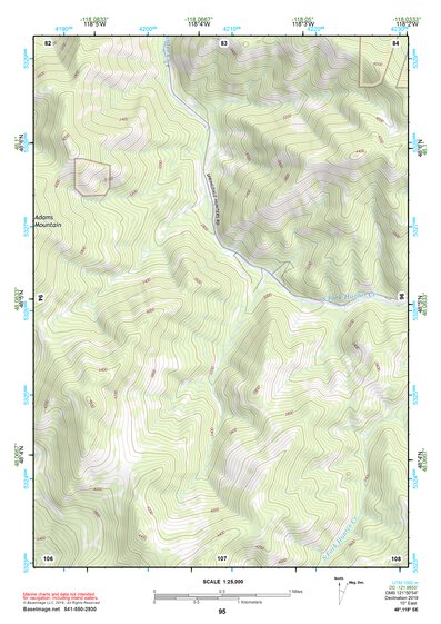 48118SE Page 95 Nespelem Topo Preview 1