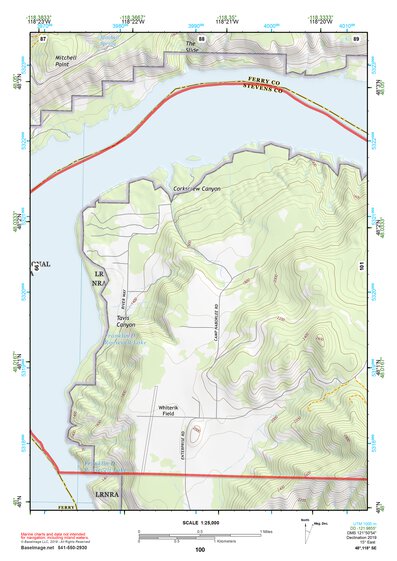 48118SE Page 100 Nespelem Topo Preview 1