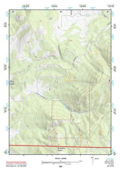 48118SE Page 105 Nespelem Topo Preview 1
