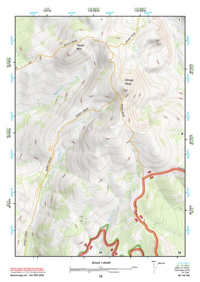 48119NW Page 13 Oroville Topo Preview 1