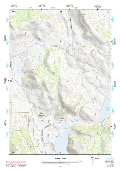48119NW Page 24 Oroville Topo Preview 1