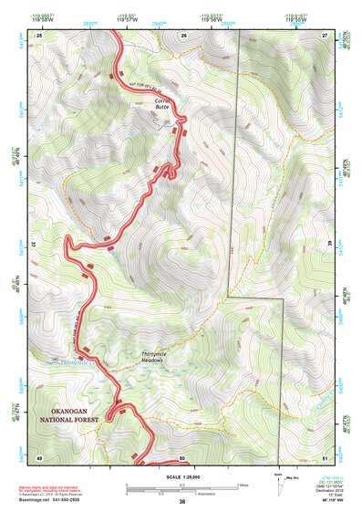 48119NW Page 38 Oroville Topo Preview 1