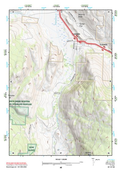 48119NW Page 45 Oroville Topo Preview 1