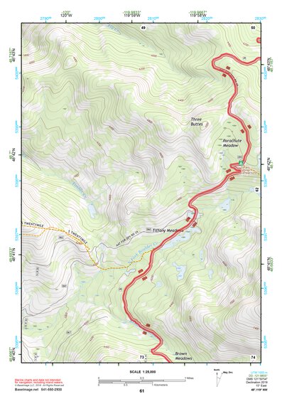 48119NW Page 61 Oroville Topo Preview 1