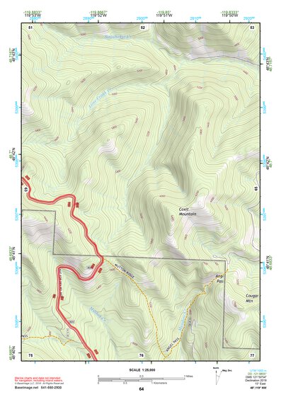 48119NW Page 64 Oroville Topo Preview 1