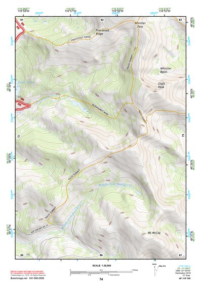 48119NW Page 74 Oroville Topo Preview 1