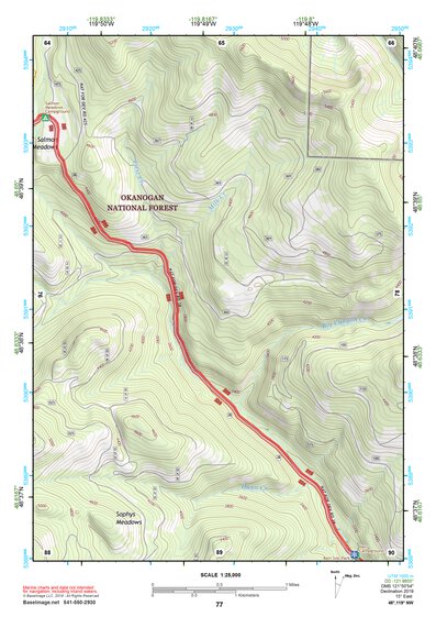 48119NW Page 77 Oroville Topo Preview 1