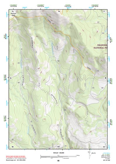 48119NW Page 88 Oroville Topo Preview 1