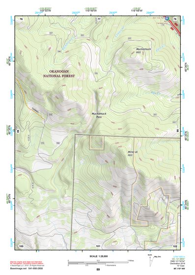 48119NW Page 89 Oroville Topo Preview 1