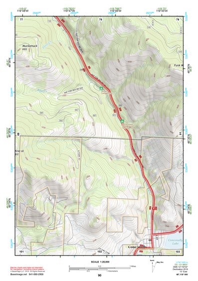 48119NW Page 90 Oroville Topo Preview 1
