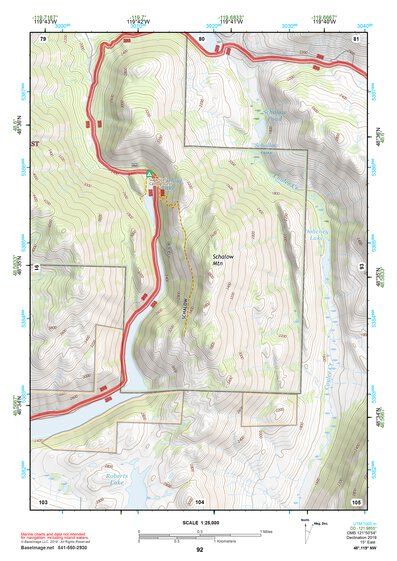 48119NW Page 92 Oroville Topo Preview 1