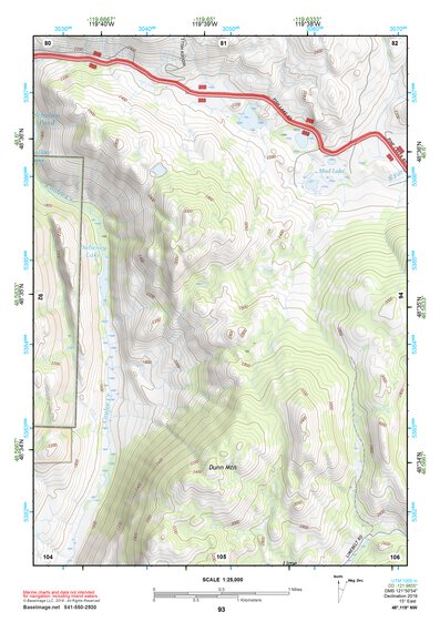 48119NW Page 93 Oroville Topo Preview 1
