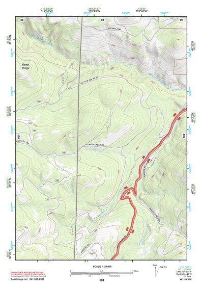 48119NW Page 101 Oroville Topo Preview 1