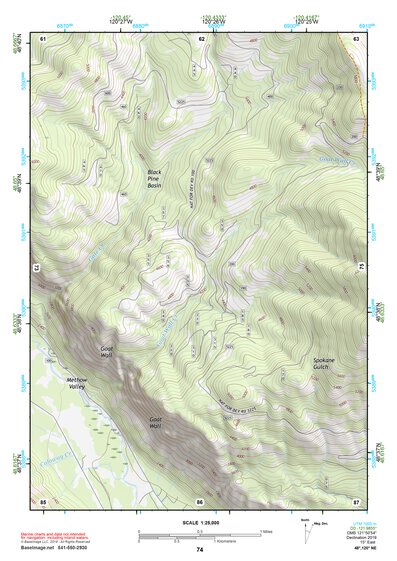 48120NE Page 74 Robinson Mountain Topo Preview 1