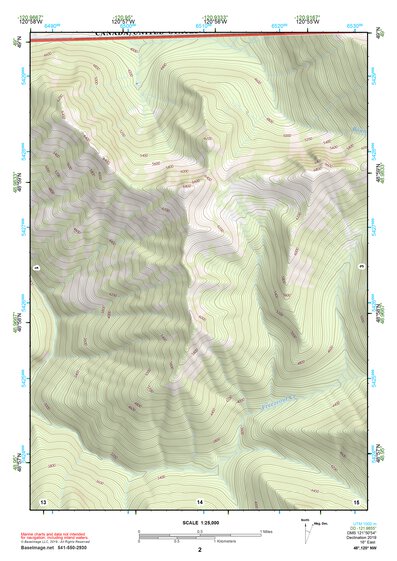48120NW Page 2 Robinson Mountain Topo Preview 1