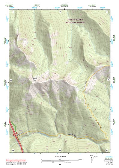 48120NW Page 14 Robinson Mountain Topo Preview 1