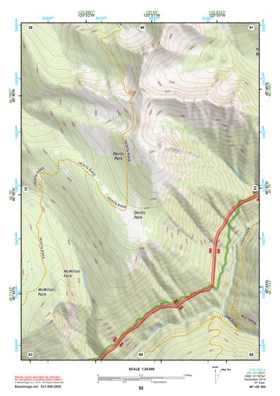 48120NW Page 52 Robinson Mountain Topo Preview 1