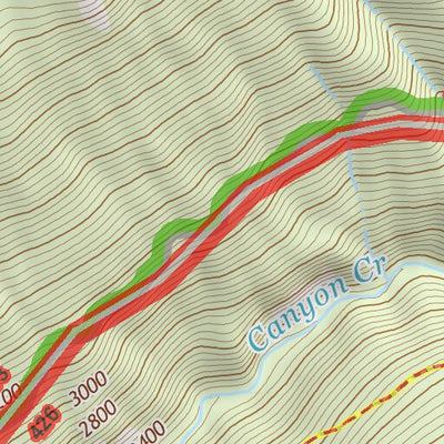 48120NW Page 52 Robinson Mountain Topo Preview 3